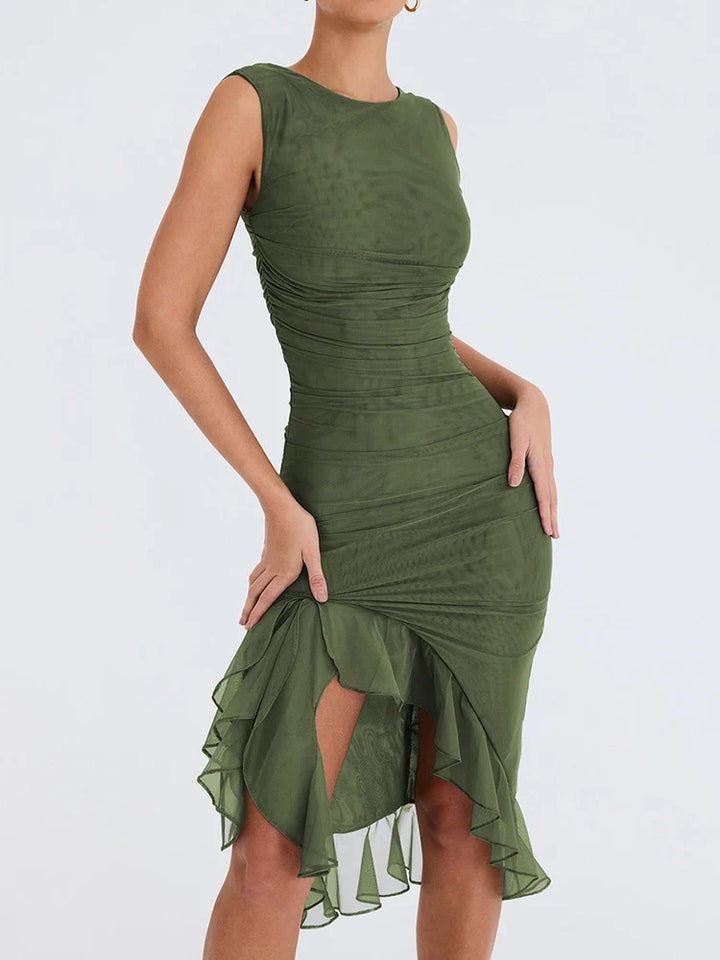 Camryn Ruffle Bodycon Dress