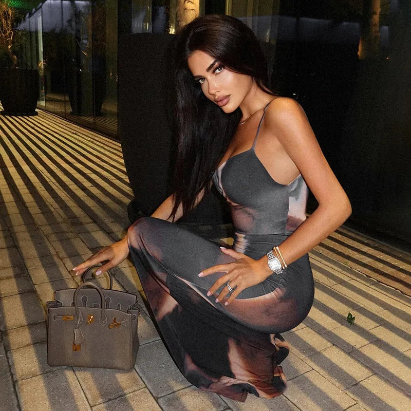 Priscilla Bodycon Maxi Dress