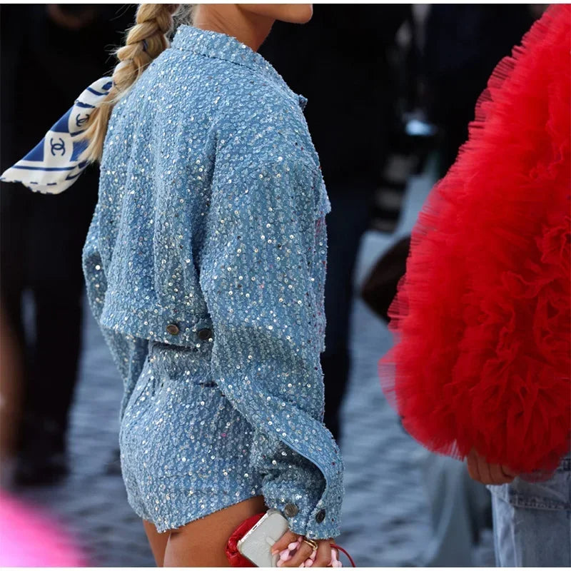 Mckenna Cardigan & Shorts Set